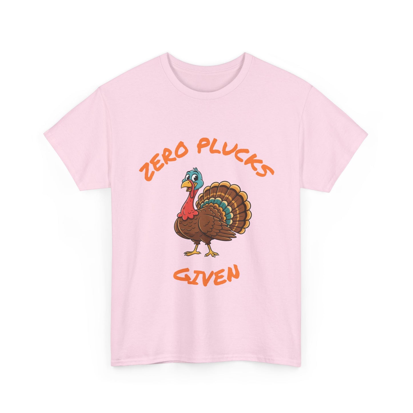 Funny Zero Plucks Given Turkey Tee