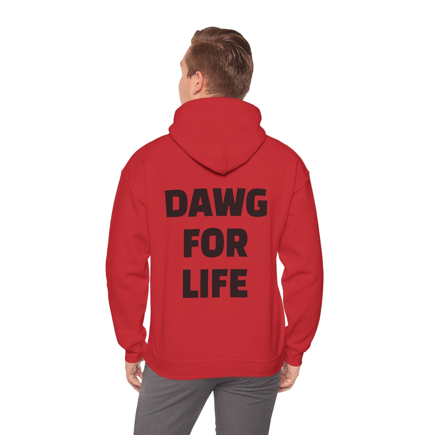 Hooded Sweatshirt Win Lose or Tie Georgia Til I Die