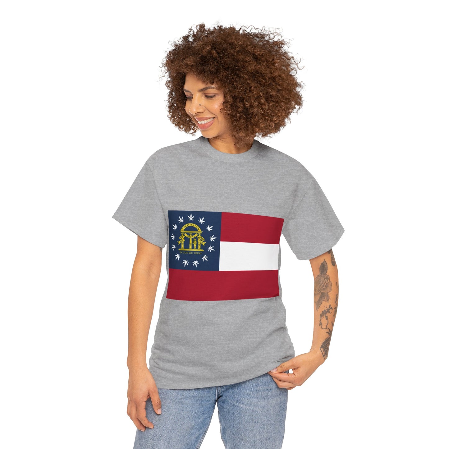 Georgia Cannabis State Flag Tee