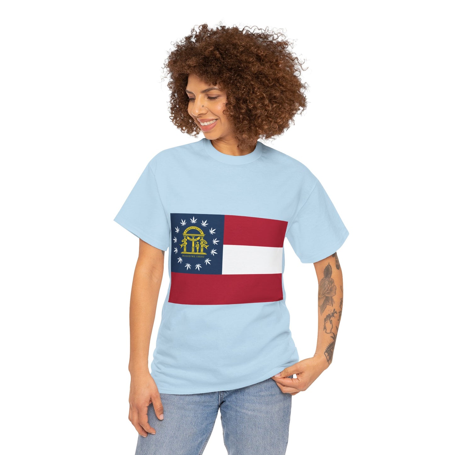 Georgia Cannabis State Flag Tee
