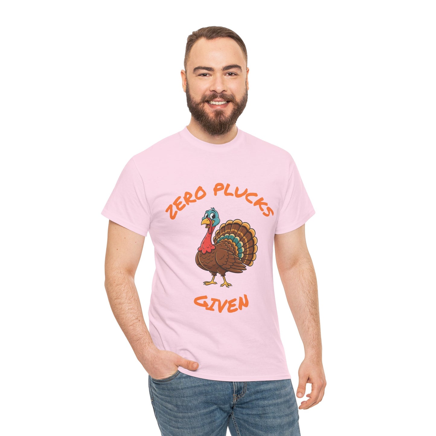 Funny Zero Plucks Given Turkey Tee
