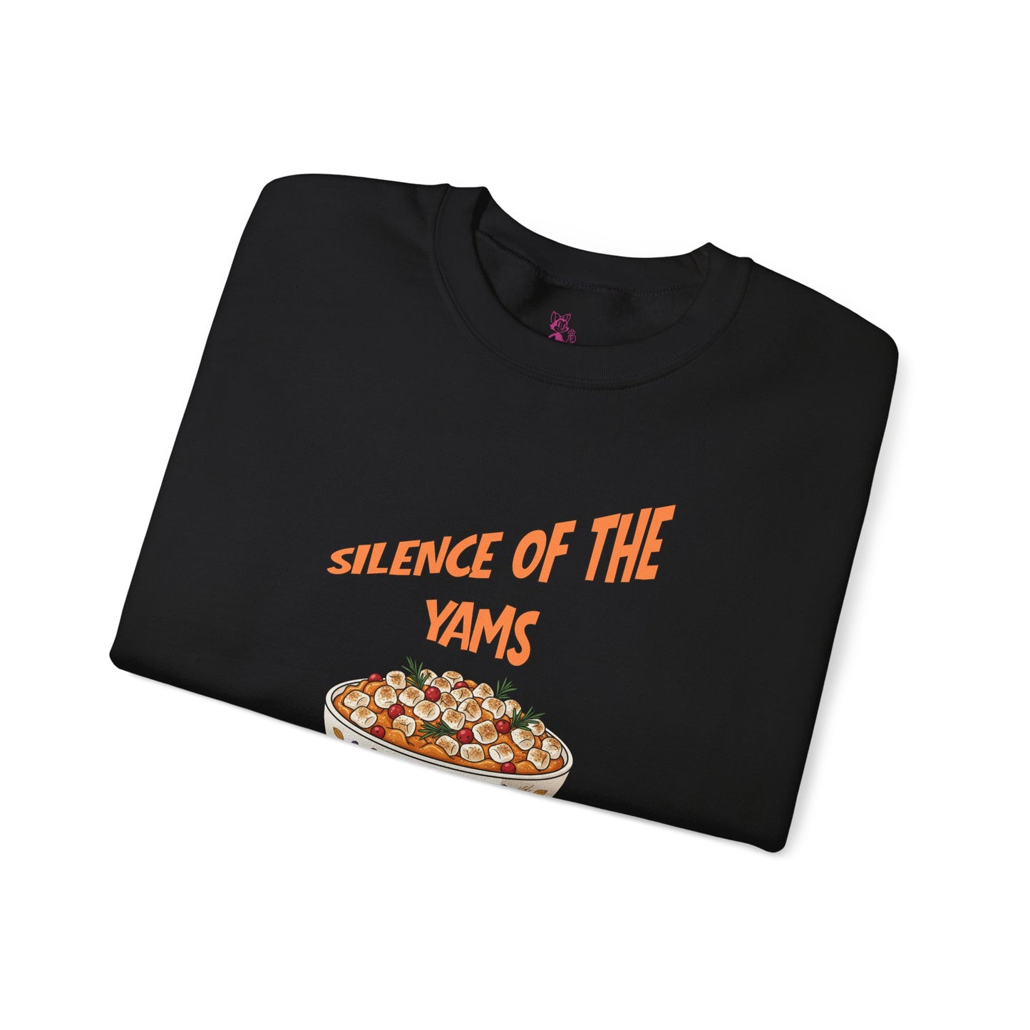 Funny Thanksgiving Crewneck Sweatshirt - Silence of the Yams