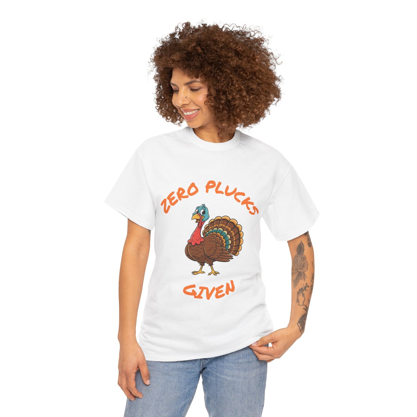 Funny Zero Plucks Given Turkey Tee