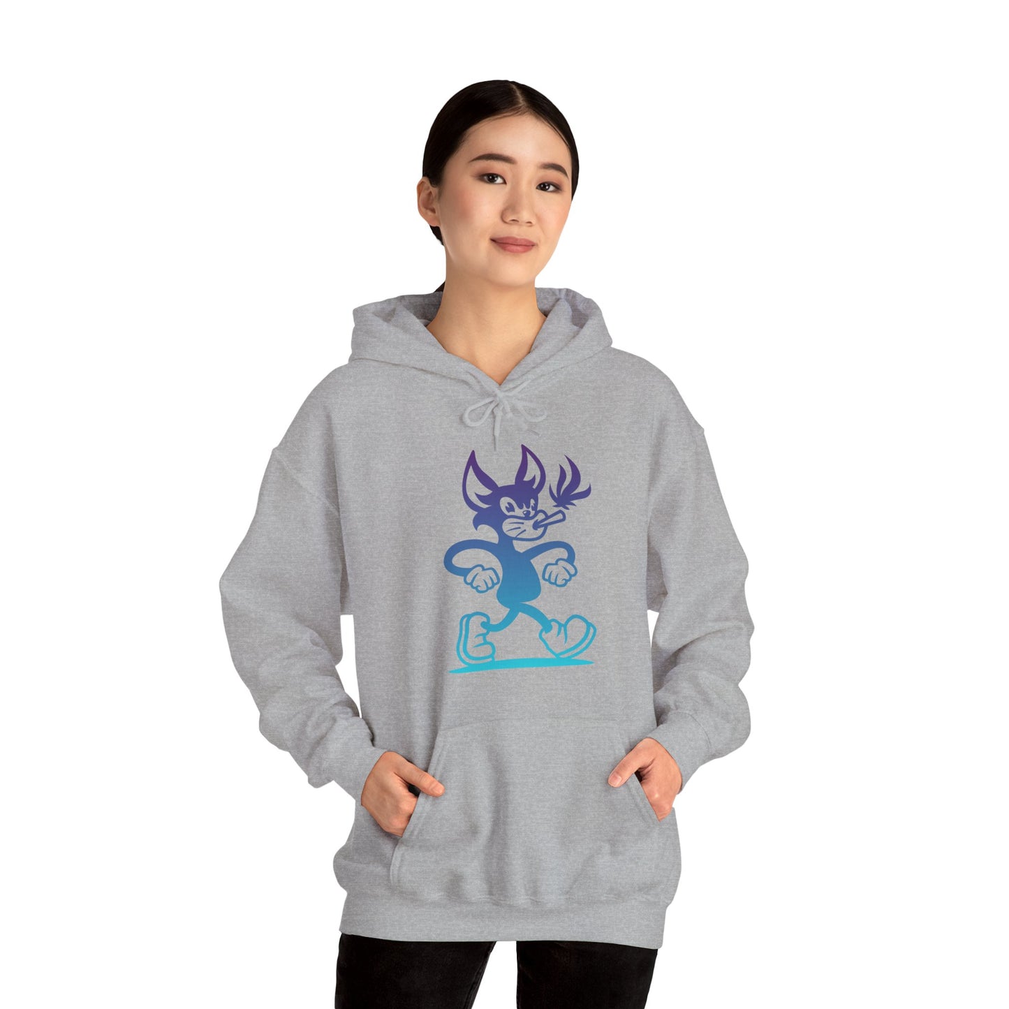 Chill Vibes Mr. Hemp Cat Hoodie