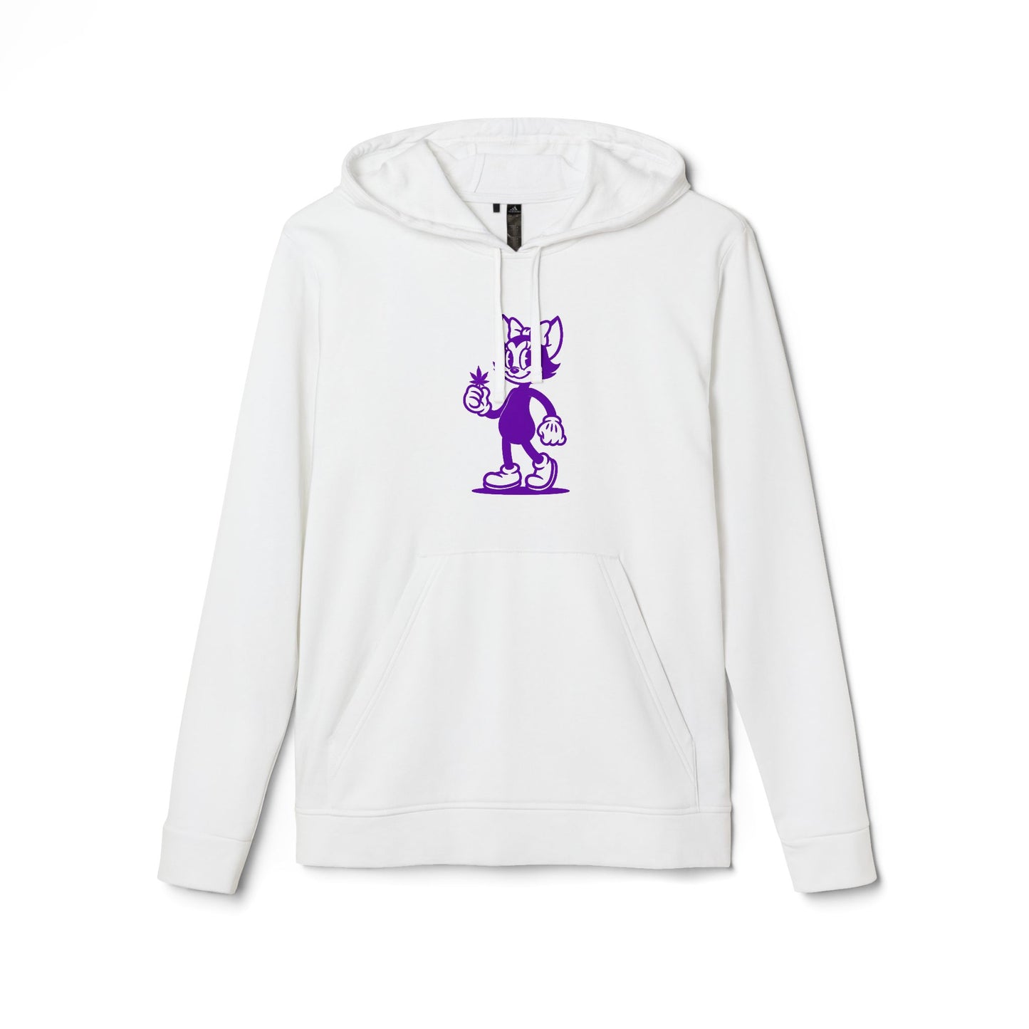Mrs. Hemp Cat Cozy Unisex Fleece Hoodie, Casual Style, Streetwear, Perfect Gift for Friends, Everyday Comfort, Trendy Apparel