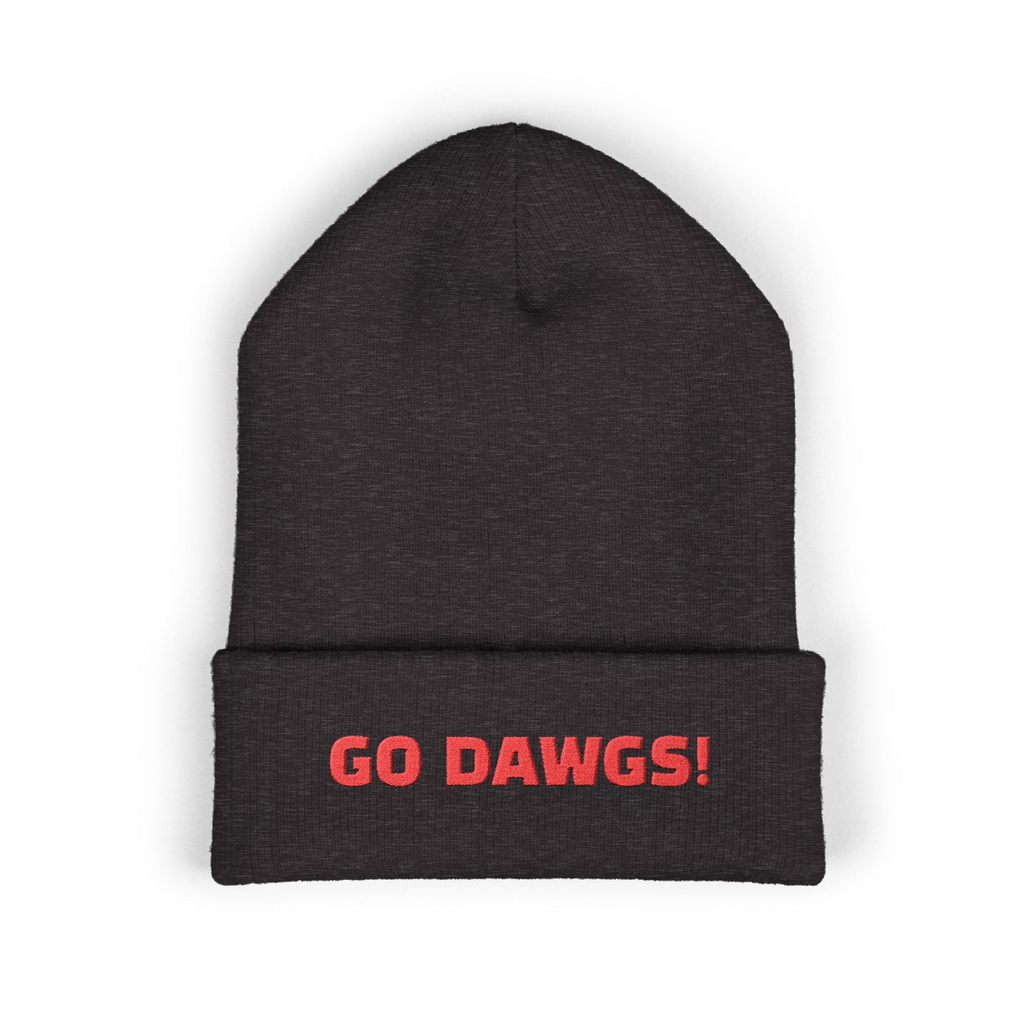 Embroidered GO DAWGS Beanie