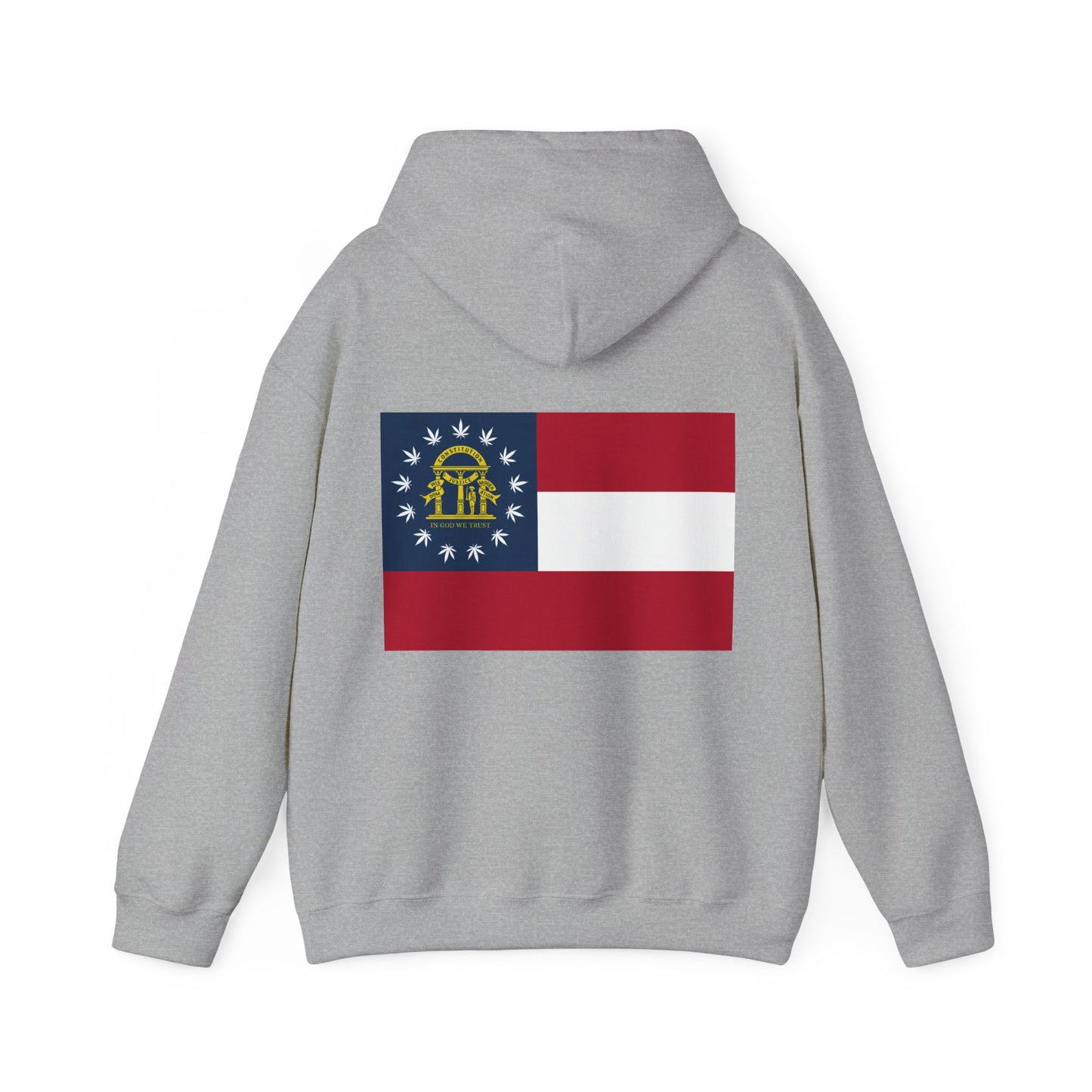 Georgia Cannabis State Flag Hoodie