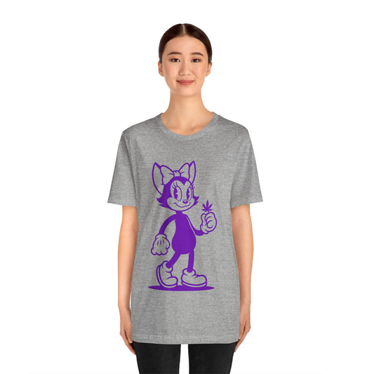 Mrs. Hemp Cat Tee - Unisex Heavy Cotton, Cute Graphic T-Shirt, Vintage Style, Gift for Cat Lovers, Casual Wear