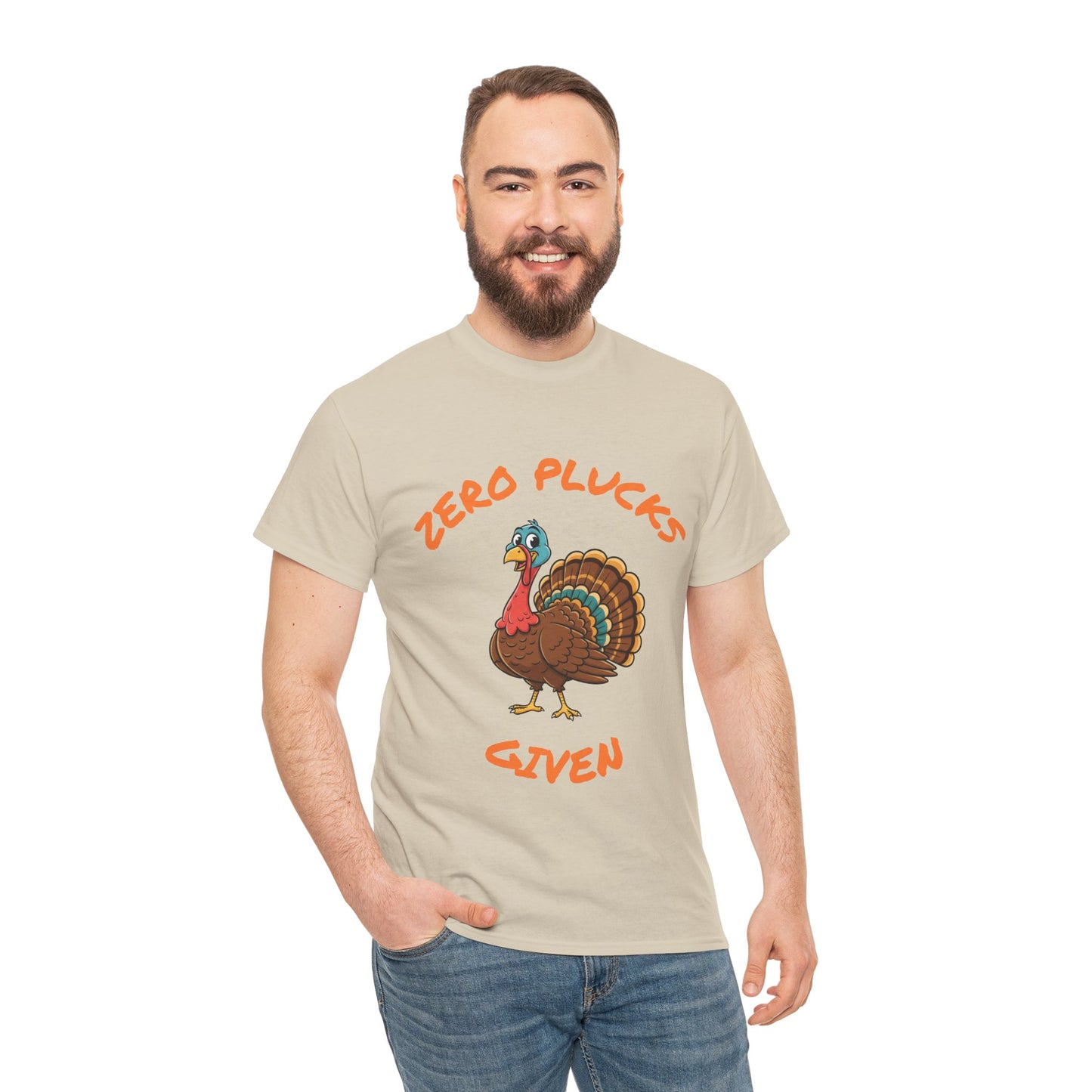 Funny Zero Plucks Given Turkey Tee