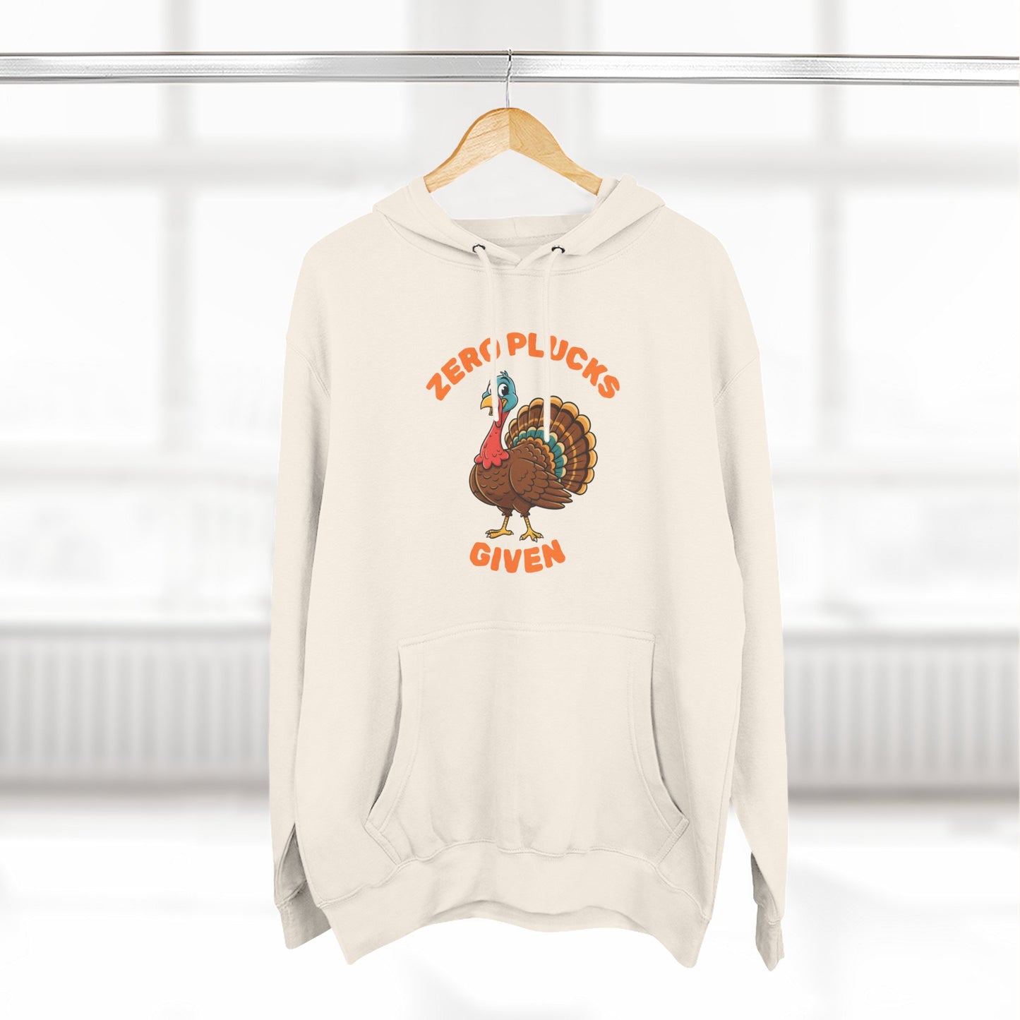 Zero Plucks Given Turkey Fleece Hoodie