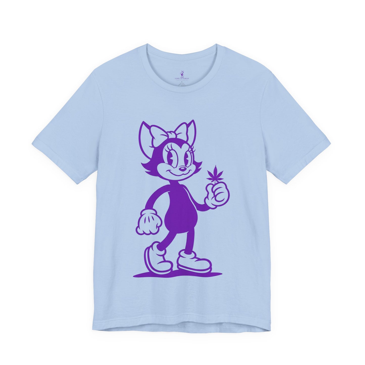 Mrs. Hemp Cat Tee - Unisex Heavy Cotton, Cute Graphic T-Shirt, Vintage Style, Gift for Cat Lovers, Casual Wear