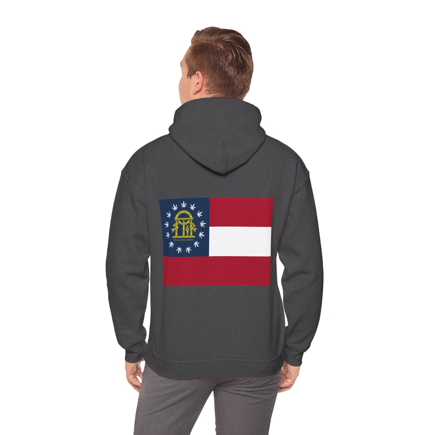 Georgia Cannabis State Flag Hoodie