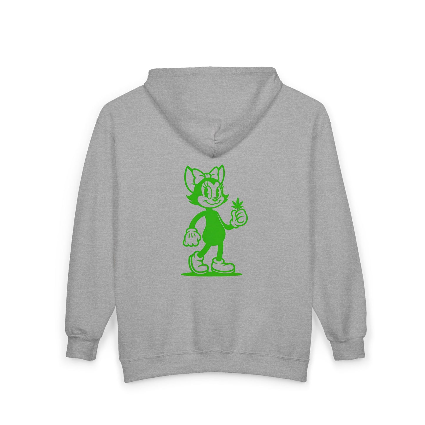 Mrs. Hemp Cat Cozy Unisex Zip Hoodie: Perfect for Fall, Gift for Cat Lovers, Great for Casual Wear, Outdoor Adventures, Everyday Comfort