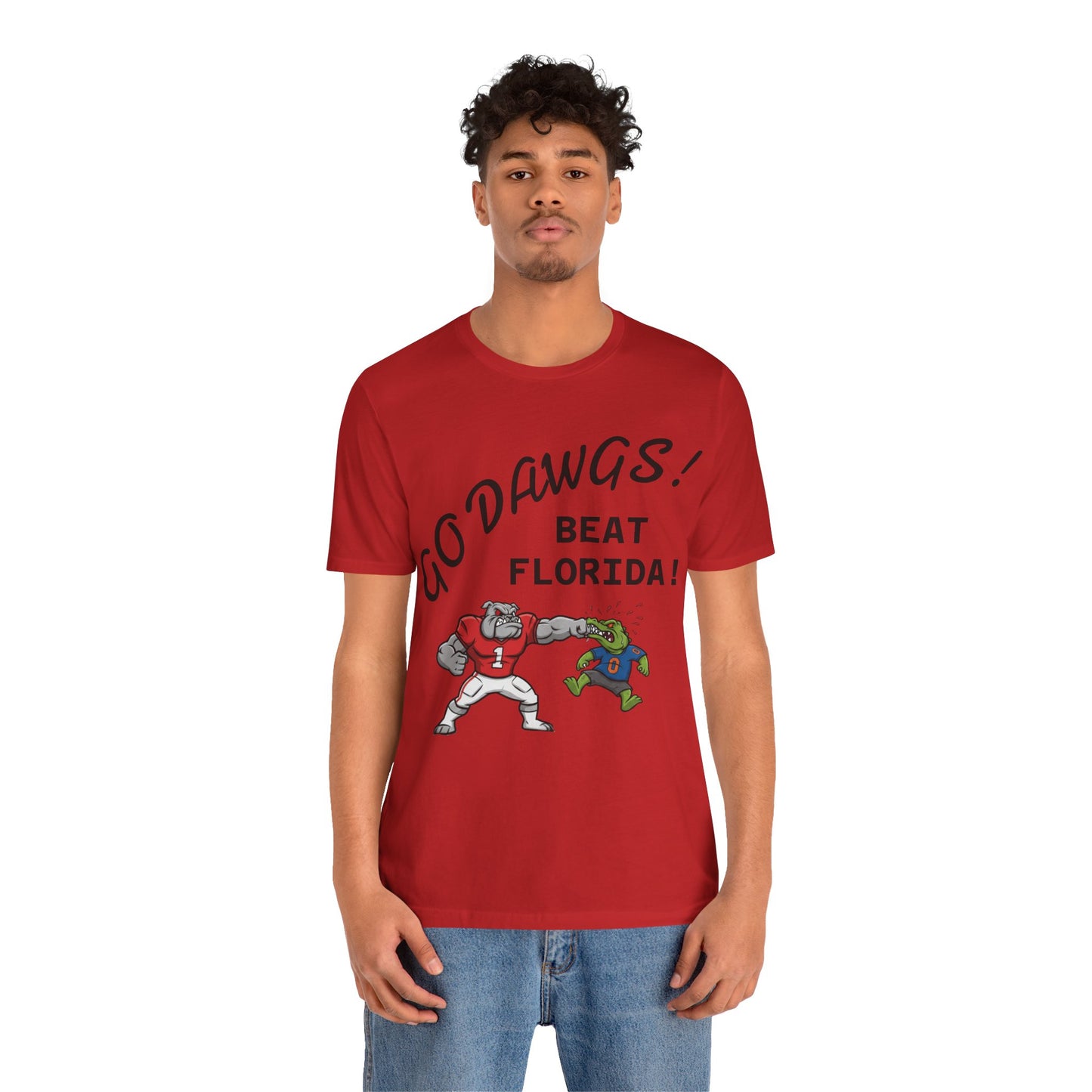 Georgia Florida Game Day Unisex Jersey Tee