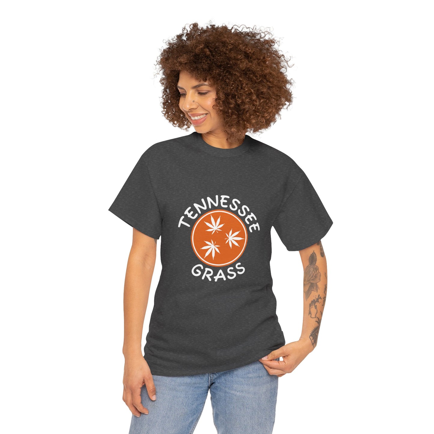 Tennessee Grass Tee - Unisex Heavy Cotton