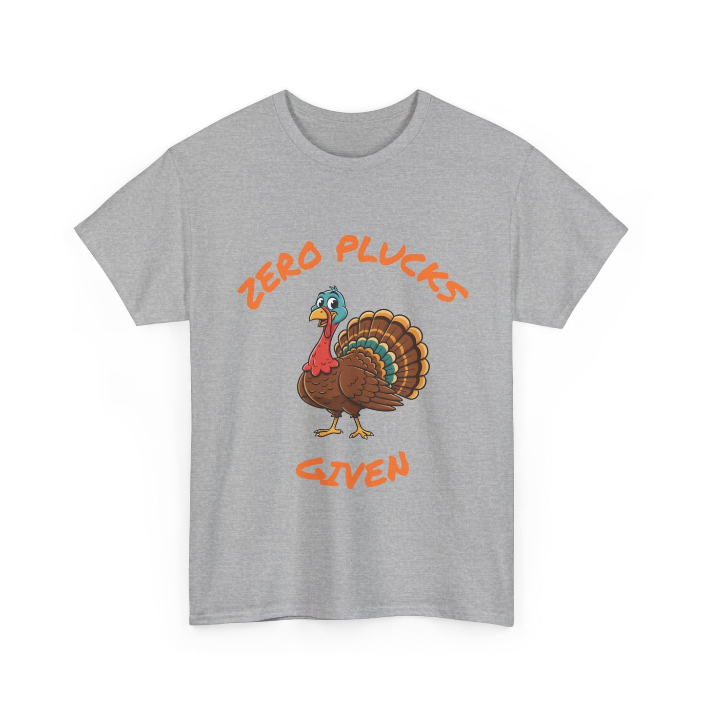 Funny Zero Plucks Given Turkey Tee