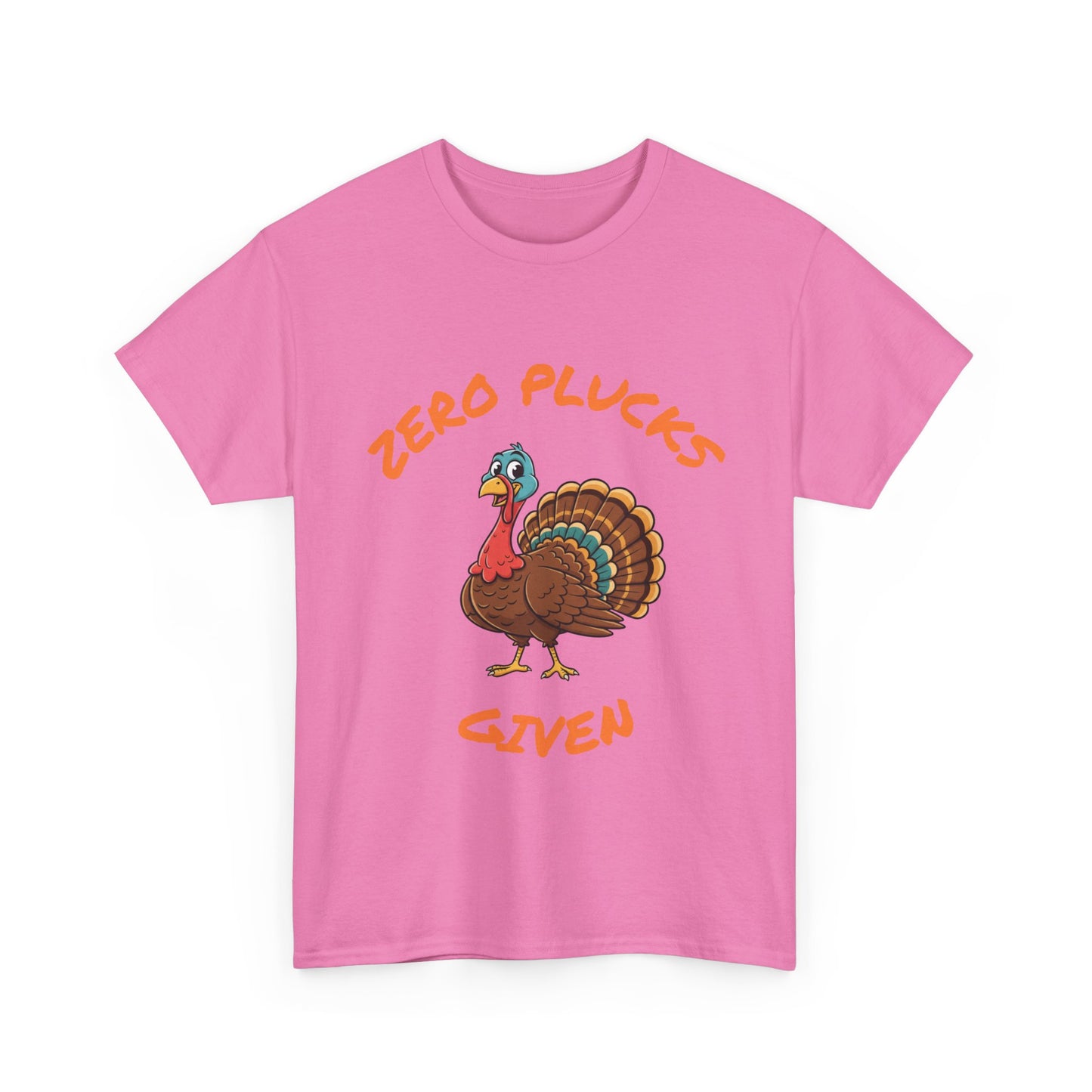 Funny Zero Plucks Given Turkey Tee