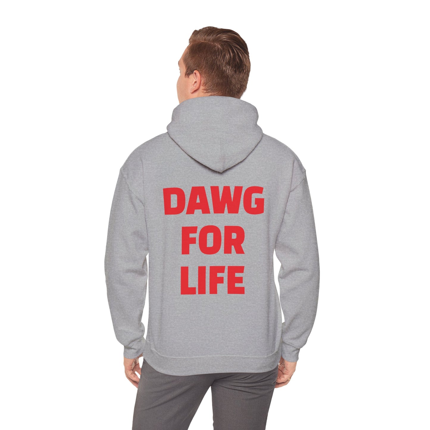 Hooded Sweatshirt Win Lose or Tie Georgia Til I Die